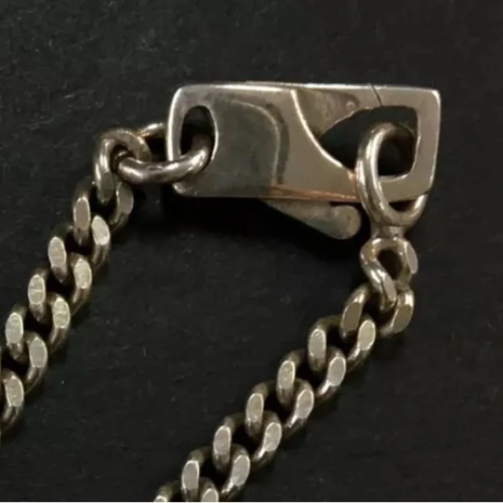 Authentic GUCCI Interlocking G Silver 925 Pendant Necklace